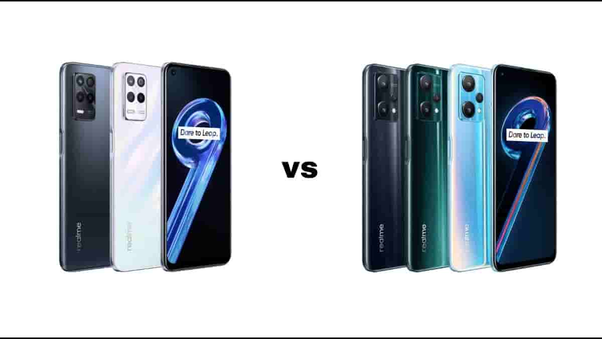 Realme 9 vs Realme 9 Pro