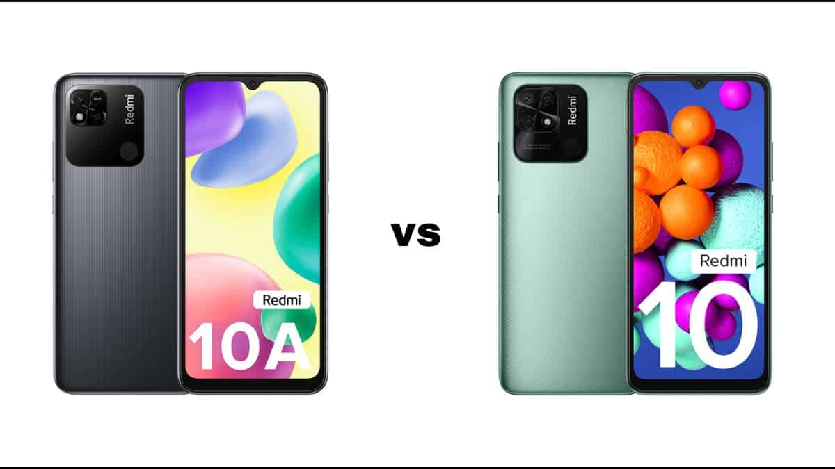 Redmi 10A vs Redmi 10