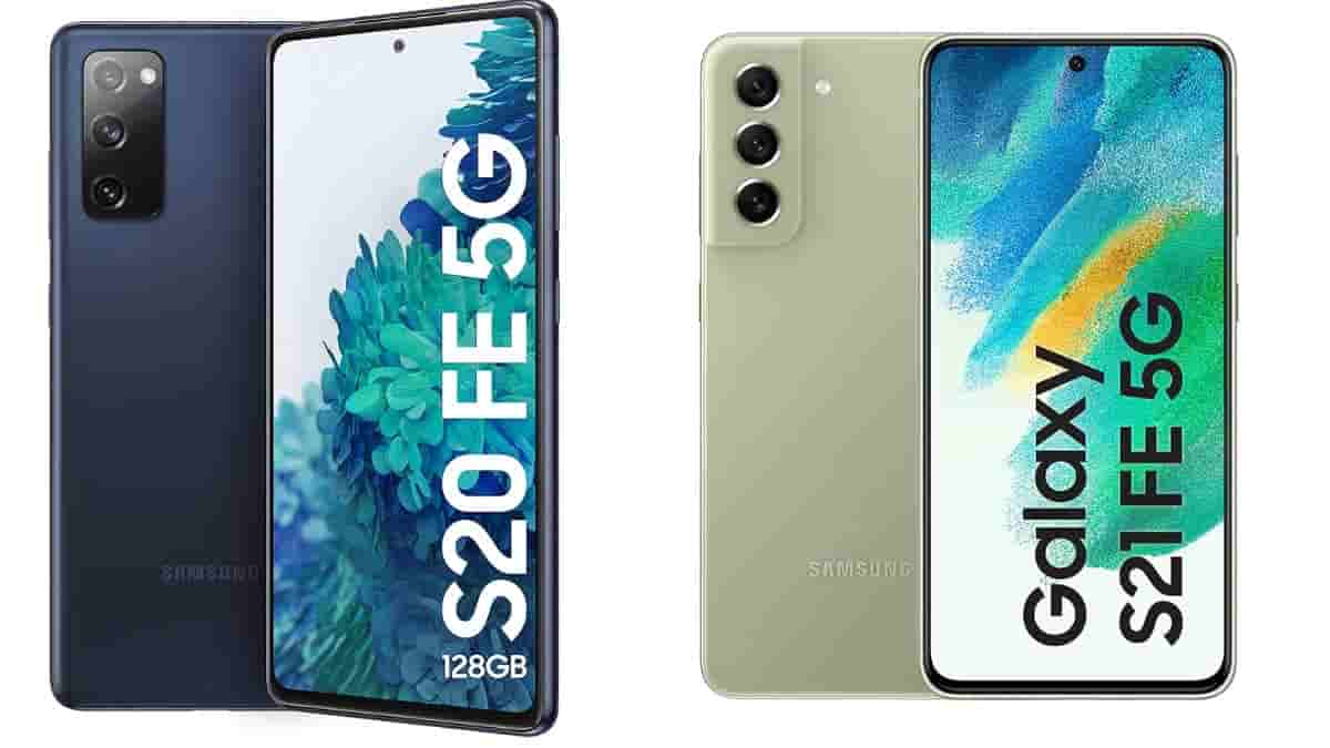 Samsung S20 FE vs Samsung S21 FE