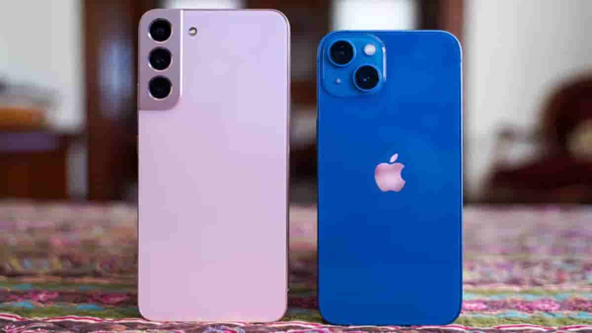 Apple iphone 13 vs Samsung Galaxy S22 comparison