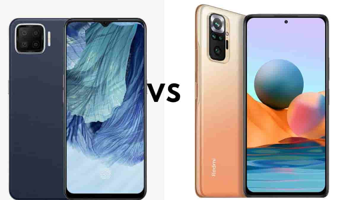 Oppo F17 vs Xiaomi Redmi Note10