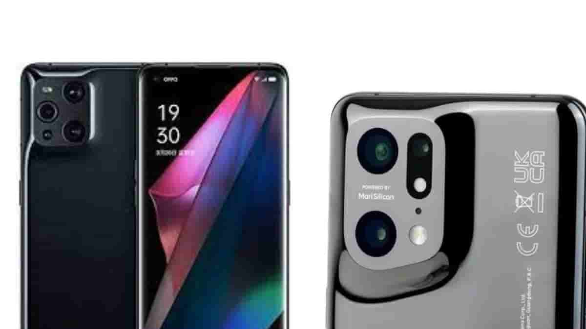 Oppo Find X3 and Find X5