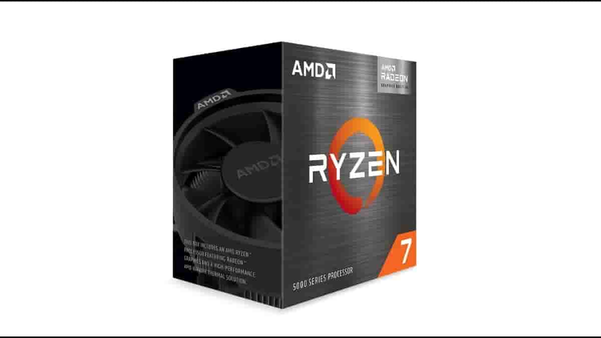 AMD Ryzen 7 5700G 8-Core, 16-Thread Unlocked Desktop Processor with Radeon Graphics
