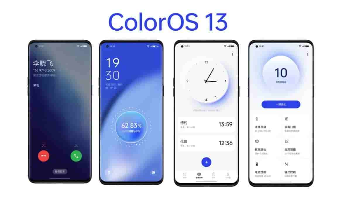 ColorOS 13 fastest update rollout