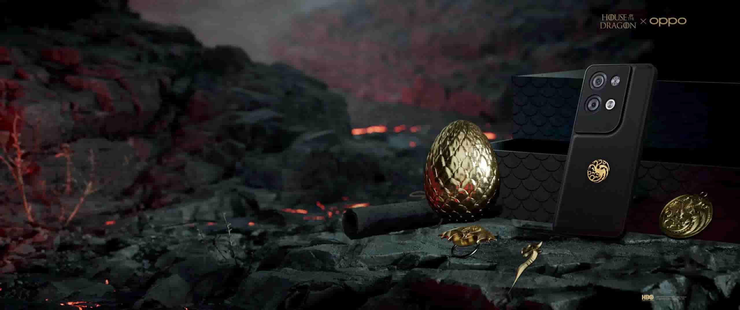 Oppo Reno 8 Pro House of the Dragon Limited Edition