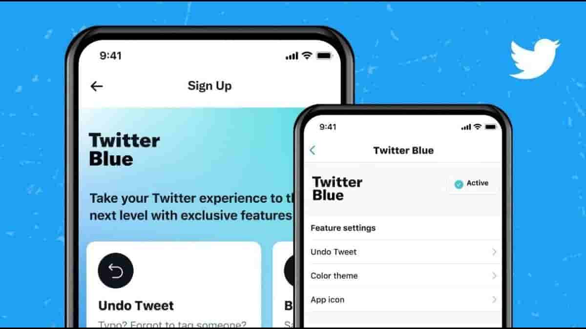 Twitter Blue web