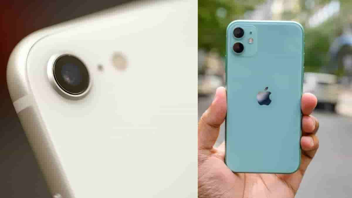 iPhone SE vs iPhone 11