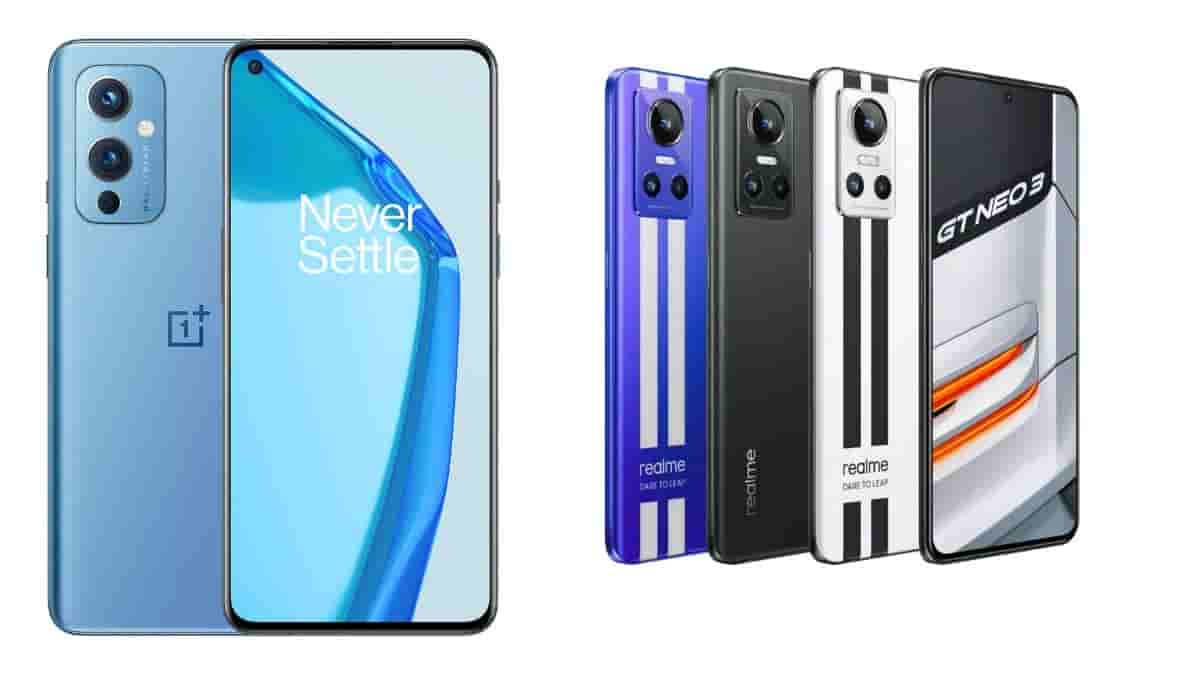 Realme GT Neo 3 vs OnePlus 9