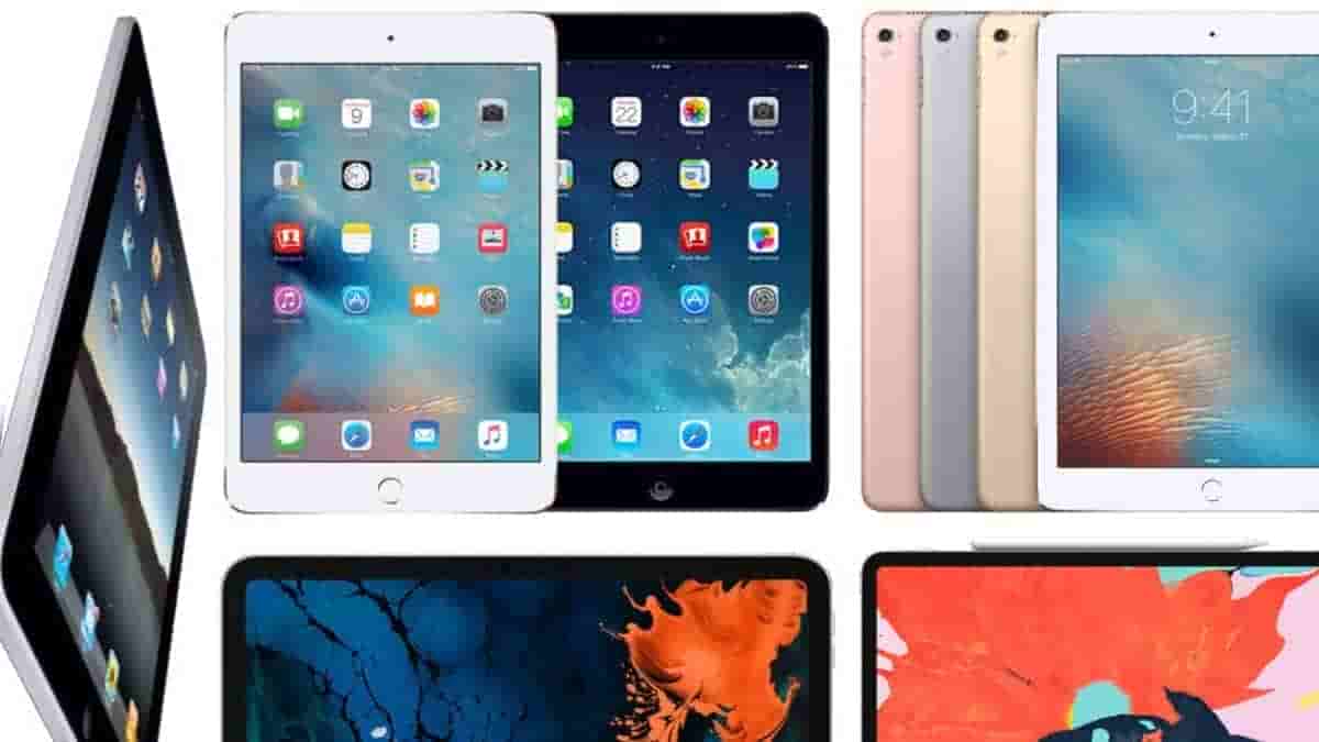 iPads from the past