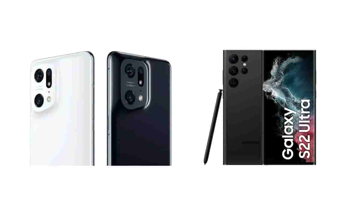 Samsung Galaxy S22 Ultra vs Oppo Find X6