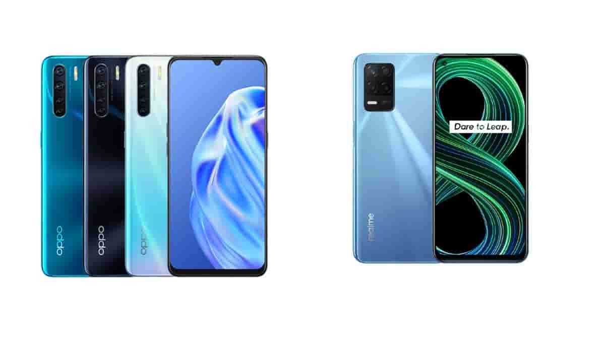 OPPO F15 vs Realme 8