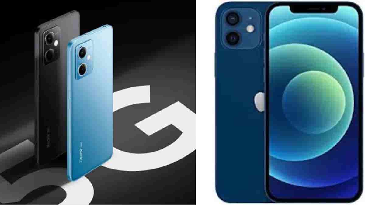 Redmi Note 12 vs iPhone 12