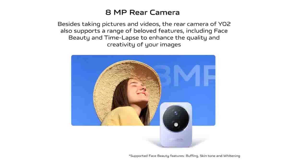 Vivo Y02 Camera