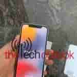 Iphone 12 in hand