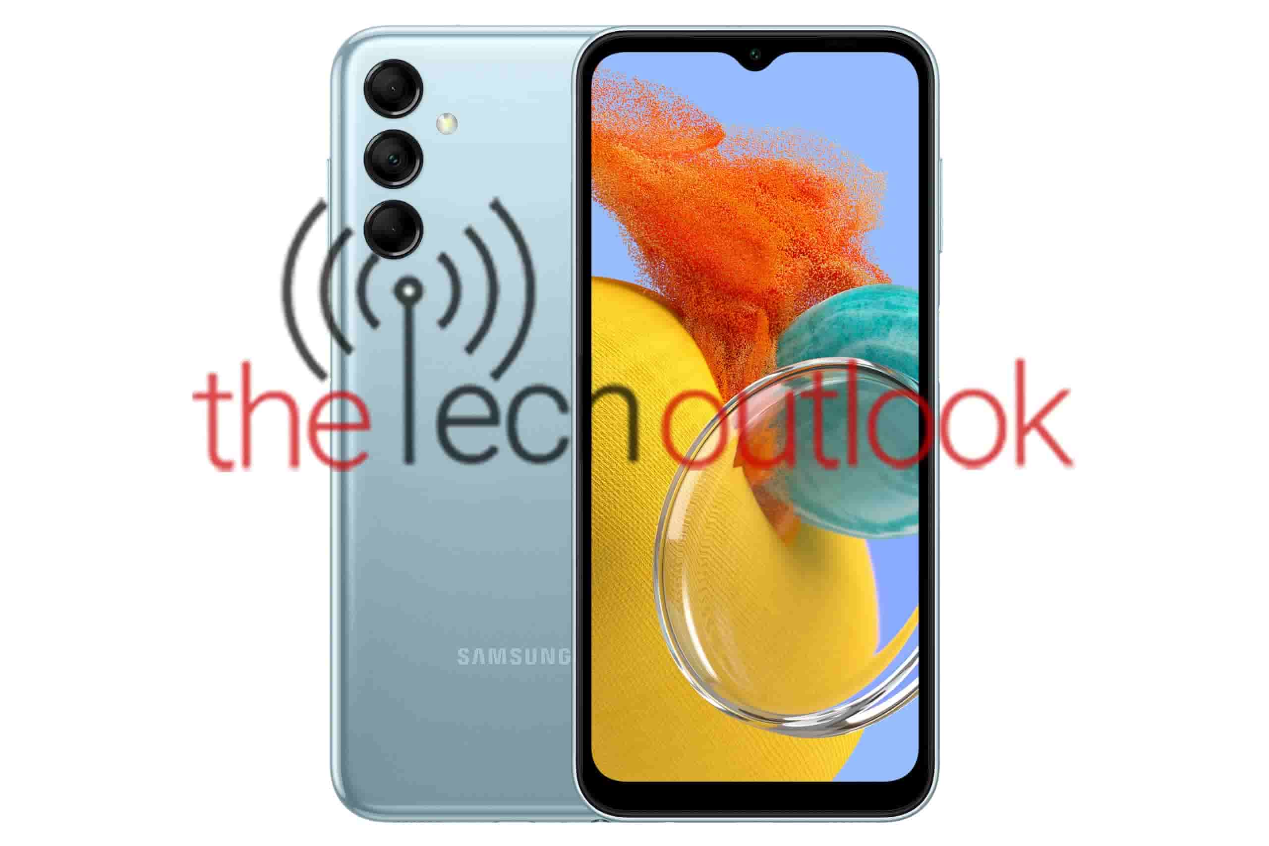 SM-M146_Galaxy M14 5G_Blue_Front2