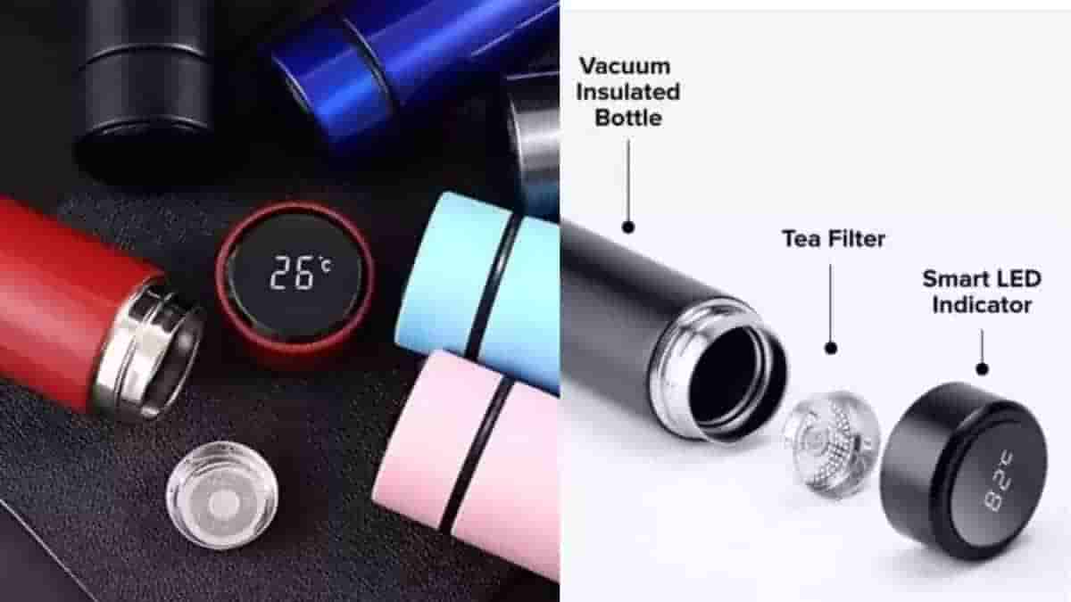 Dee-Gee Stainless Smart Thermos Bottle