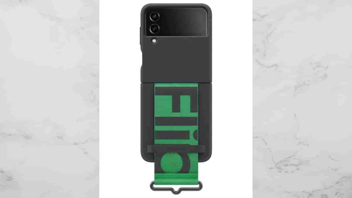 Samsung Galaxy Z Flip 4 Silicone Cover with Strap