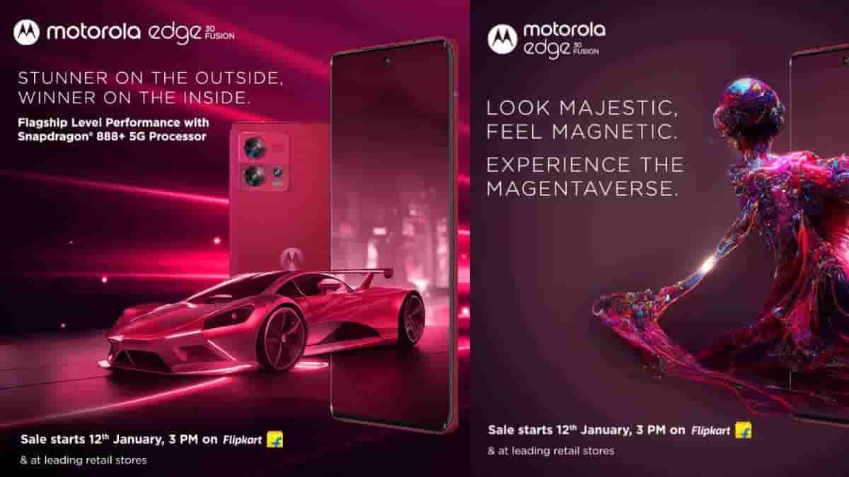 Motorola Edge 30 Fusion Viva Magenta