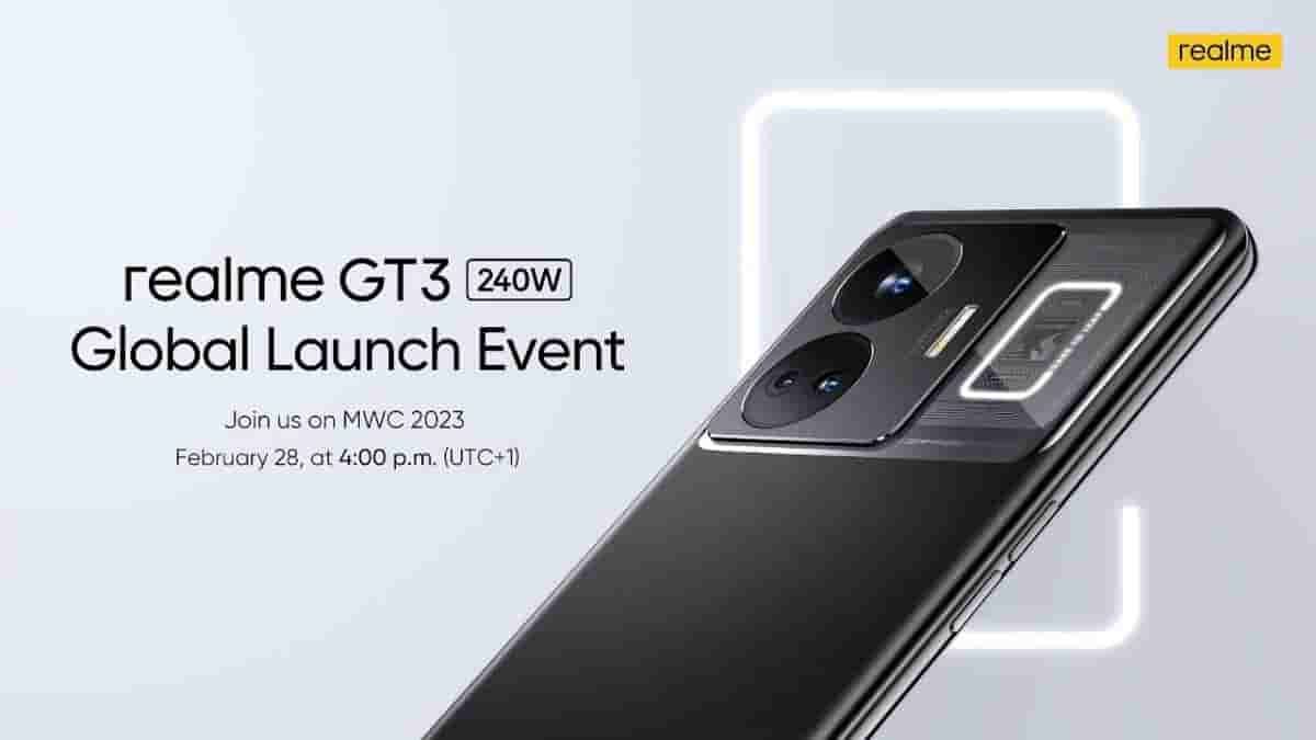 Realme GT3 with 240 W