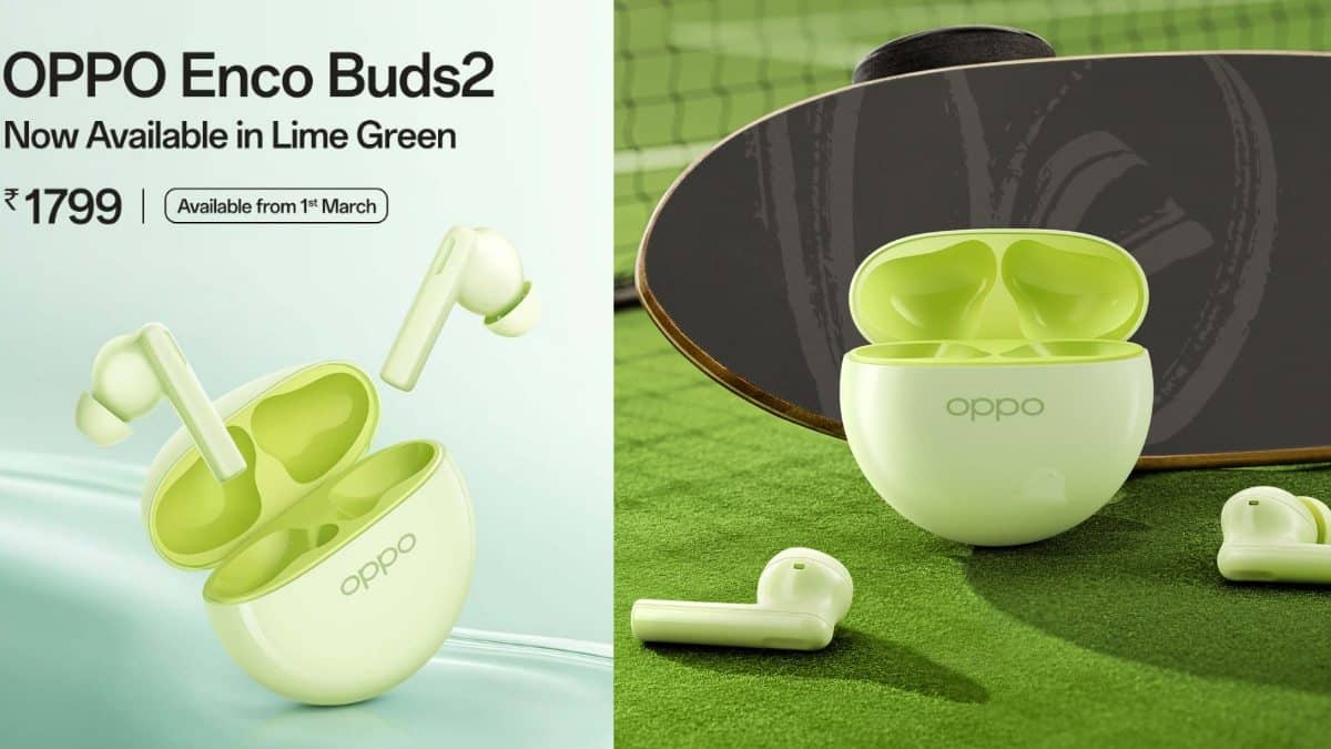 Get OPPO Enco Buds 2 available with new lime green color variant