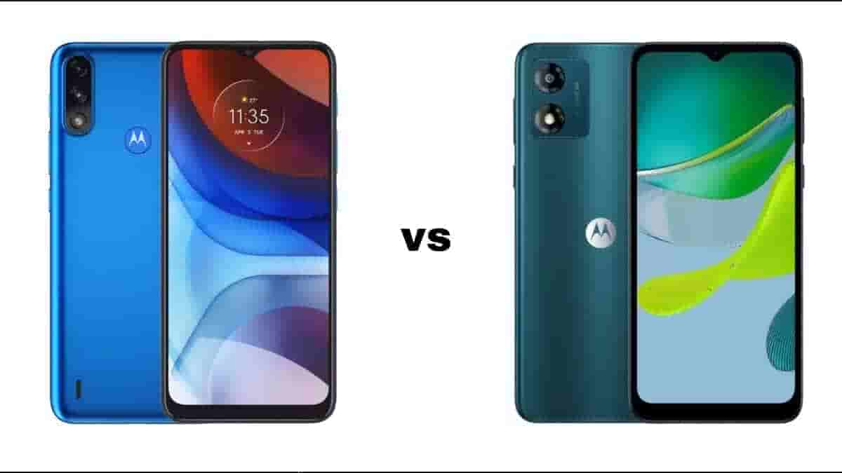 Moto E7 Power vs Moto E13
