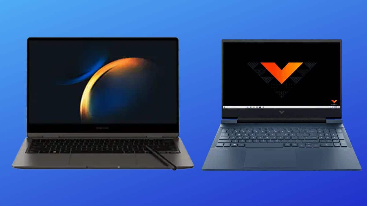 Galaxy Book 3 360 and HP Victus 16