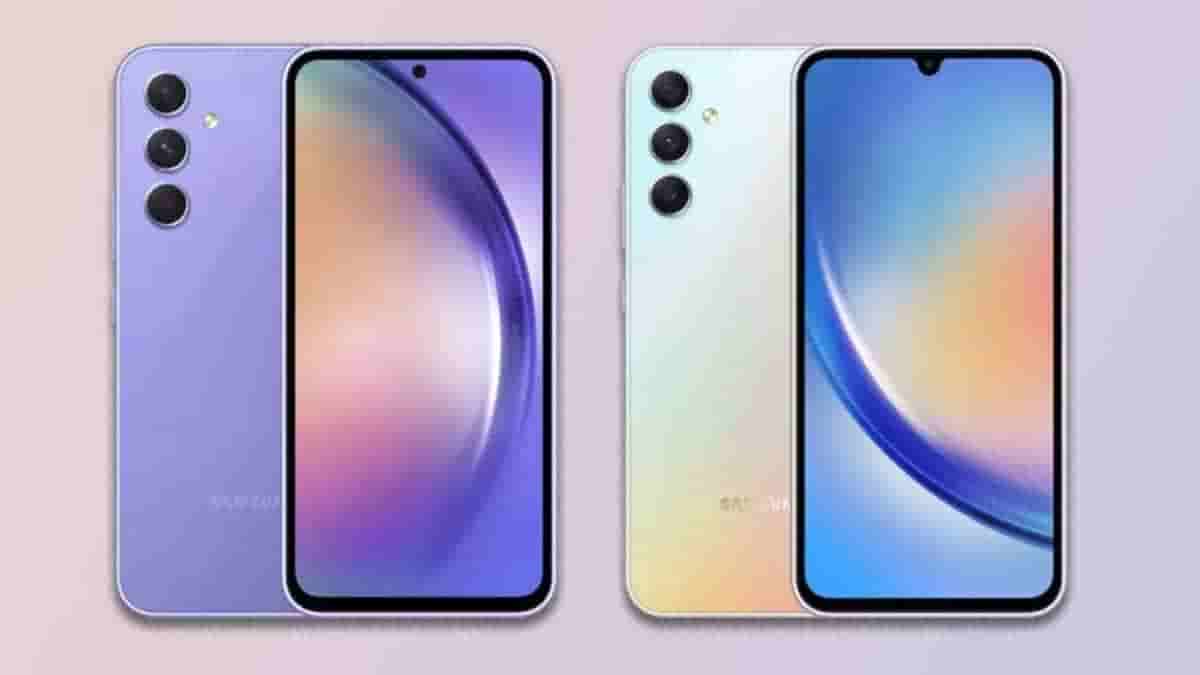 Samsung Galaxy A34 and Samsung Galaxy A54