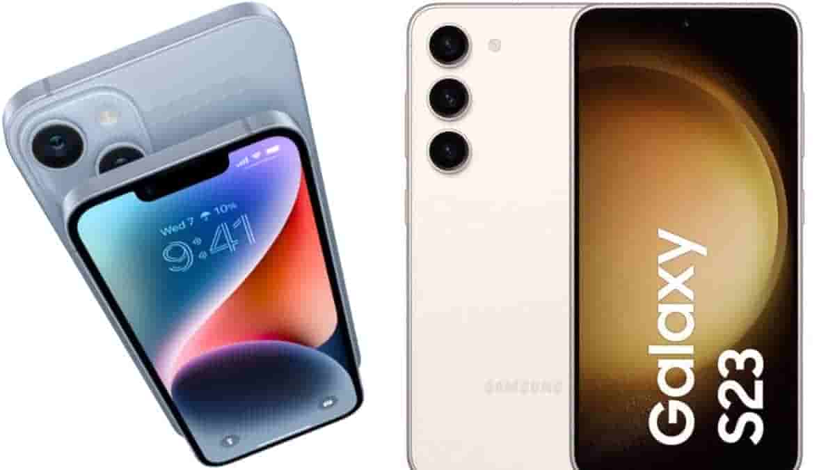 Samsung Galaxy S23+5G v/s Apple iPhone 14 Plus