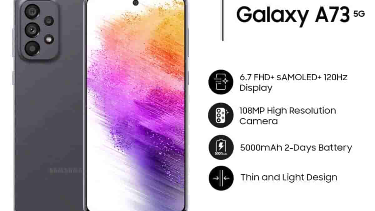 amazing Samsung Galaxy A73 5G
