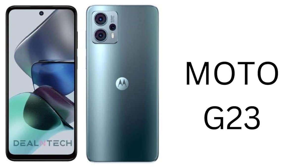 Motorola Moto G23 technical specifications 