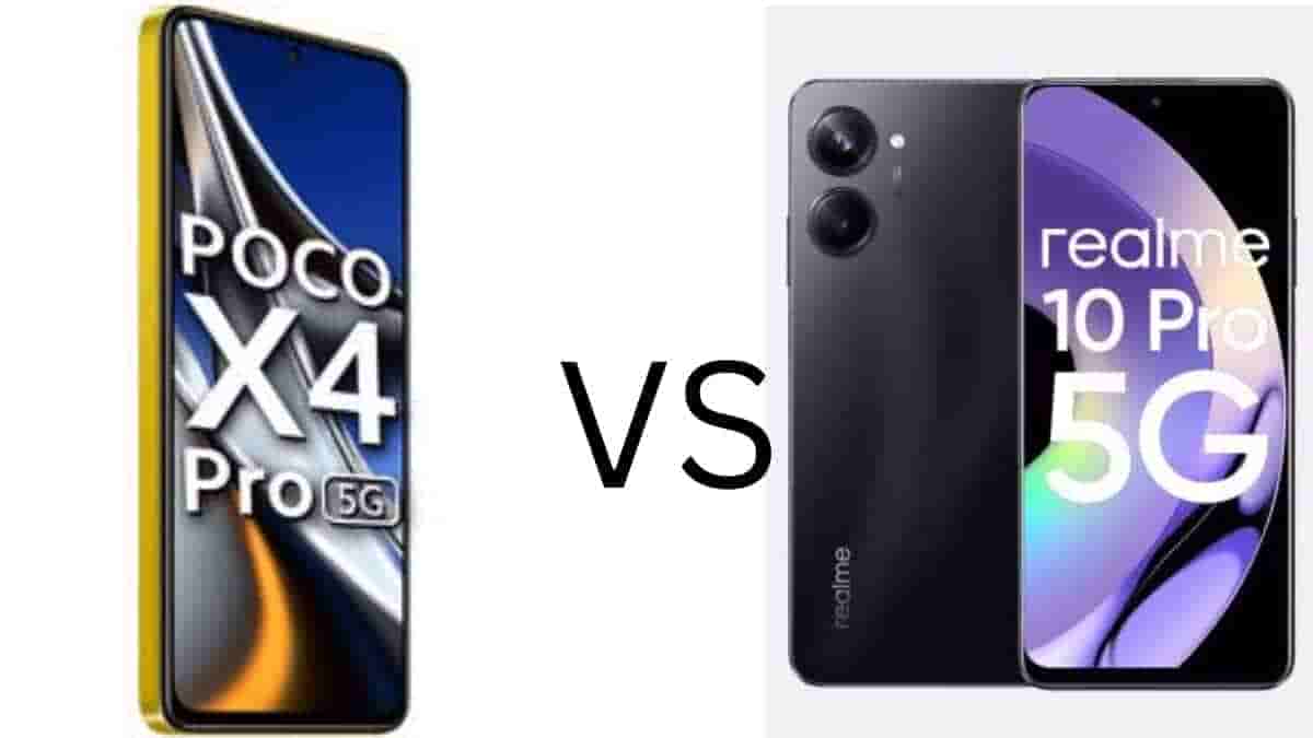 Poco X4 Pro 5G vs Realme 10 Pro 5G