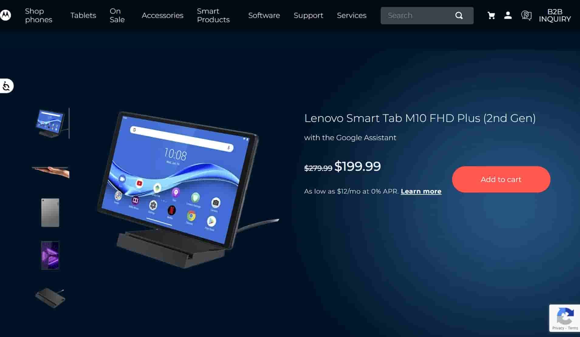 Lenovo Smart Tab M10 FHD Plus (2nd Gen)
