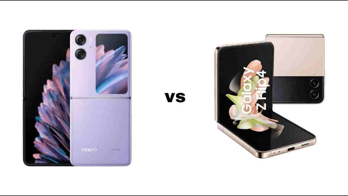 OPPO Find N2 Flip vs Samsung Galaxy Z Flip 4