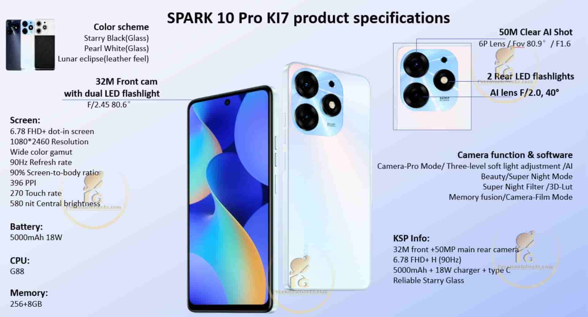 Spark 10 Pro leaked poster