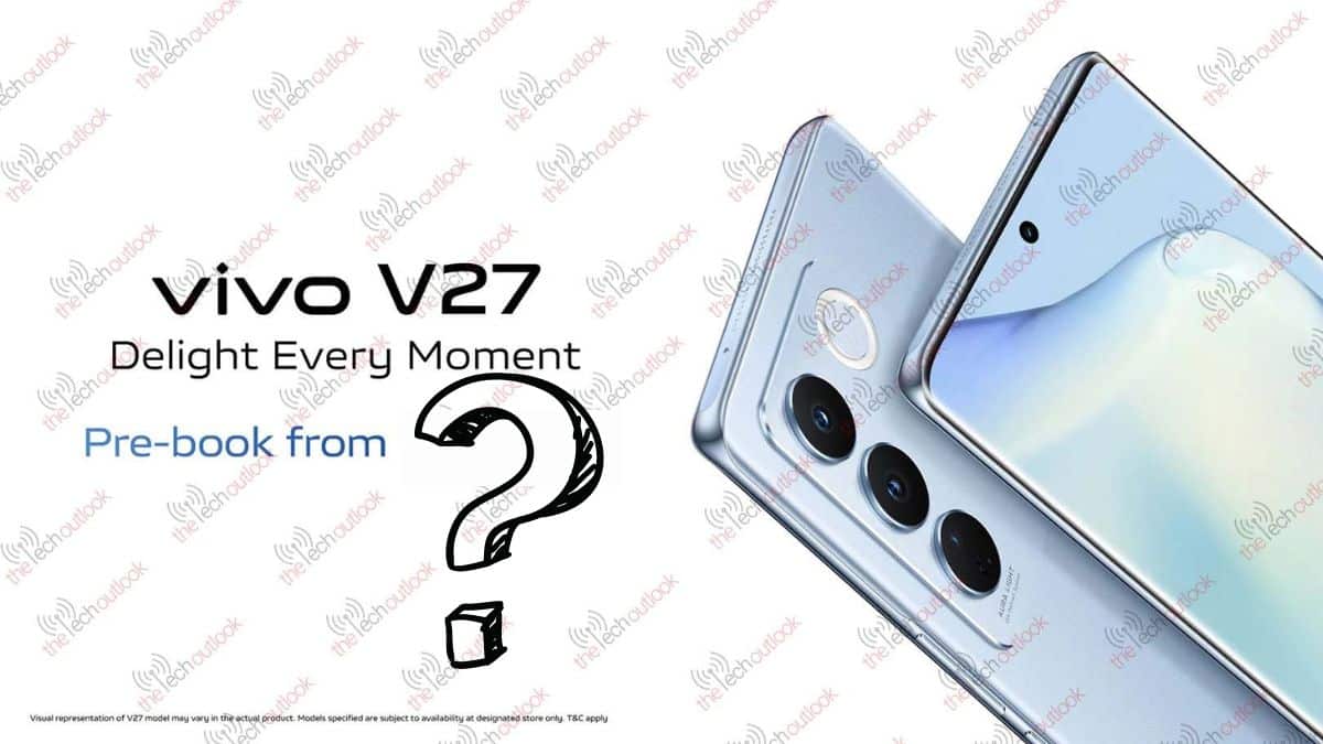 Vivo V27 pre booking