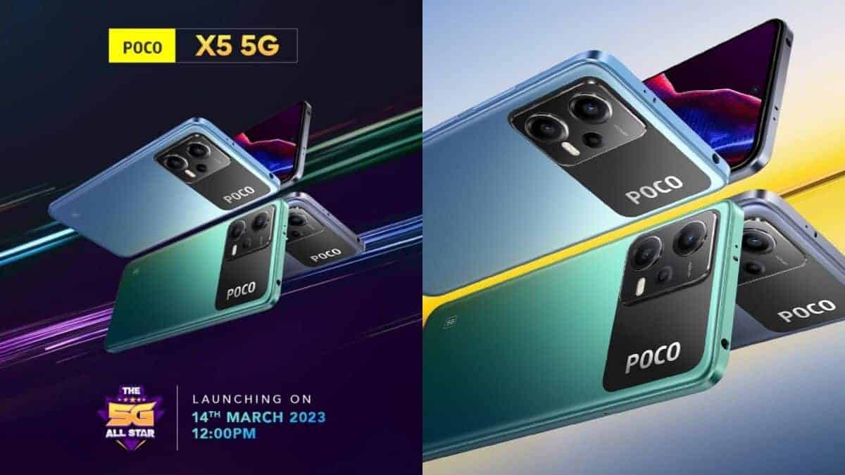 Poco X5 5G India Launch Set for March 14, To Be Priced Under Rs. 20,000