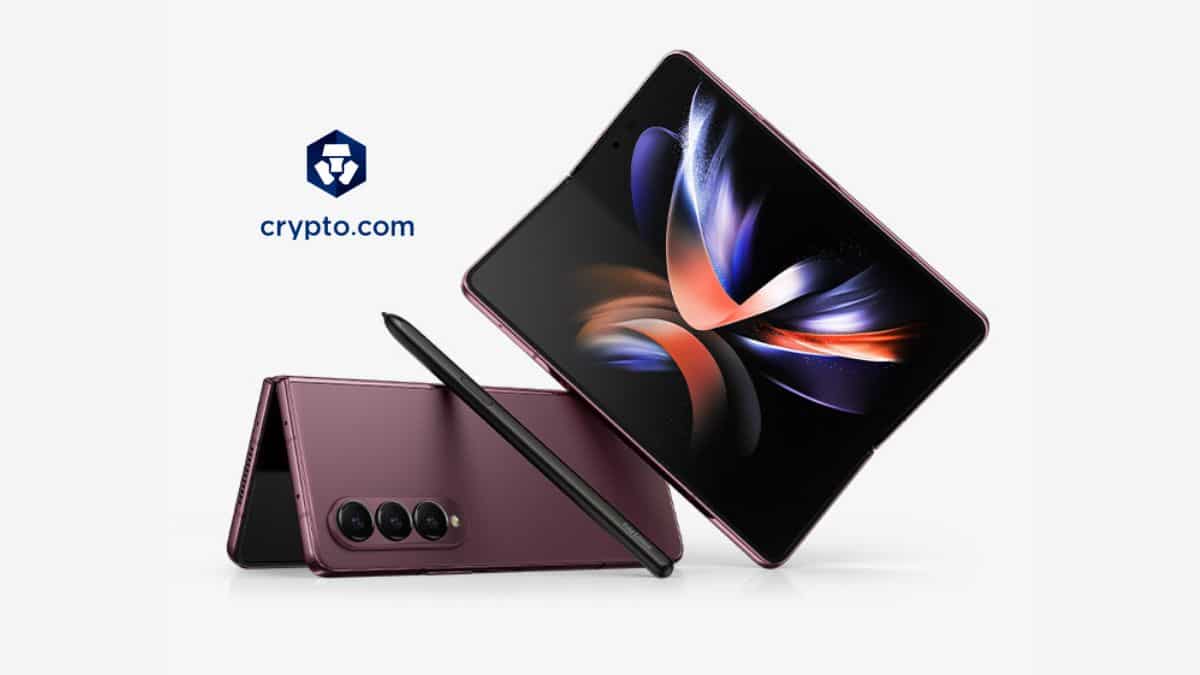 Crypto.com Samsung Galaxy Z Fold 4