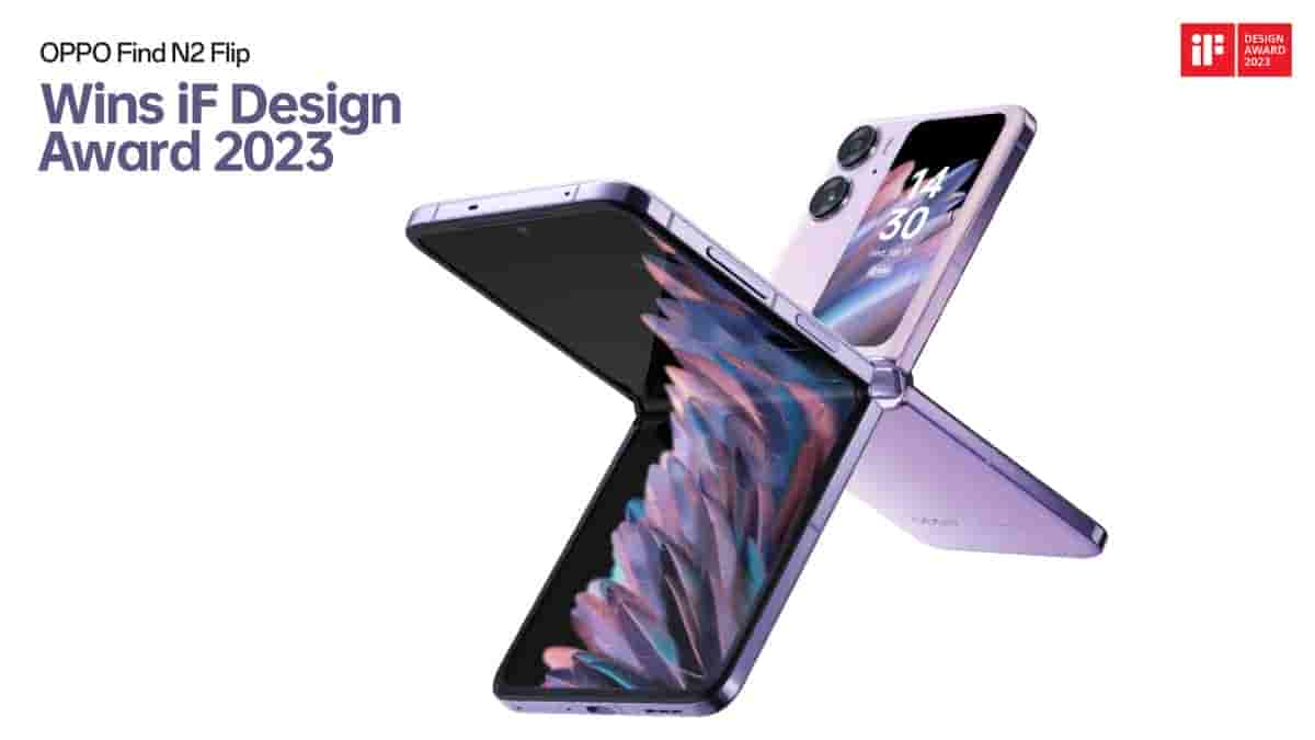 OPPO Find N2 Flip IF awards