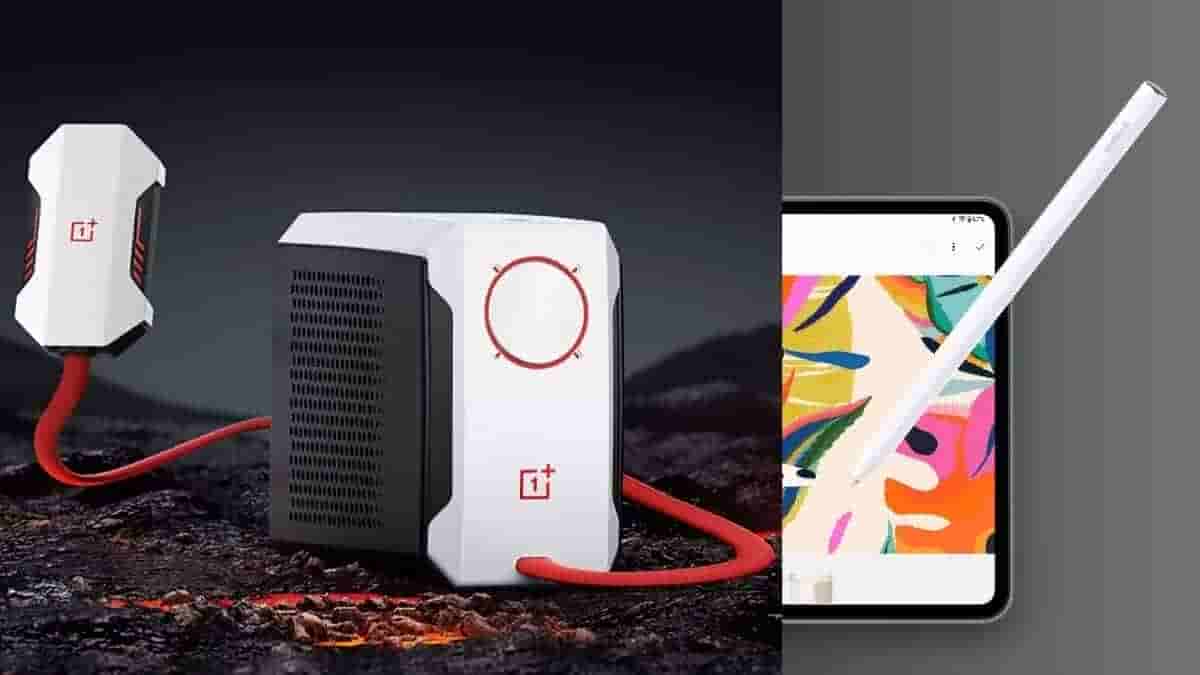 OnePlus 45W Liquid Cooler and OnePlus Stylo