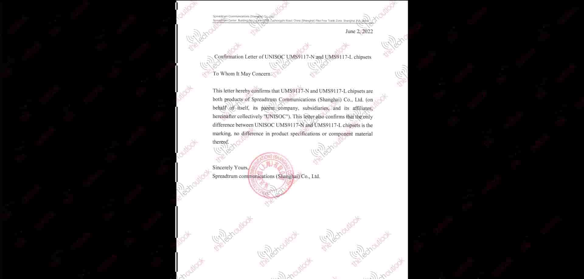 Unisoc UM9117 Chipset Which is a cheap one and looks like it is going to be a budget smartphone