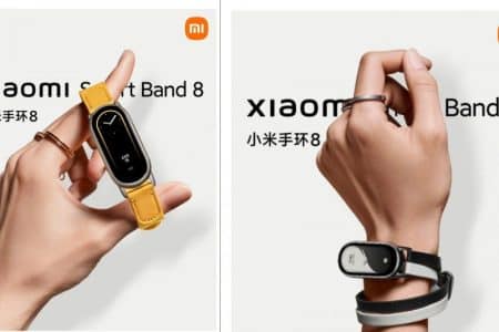Soon to arrive Xiaomi Band 8 can be worn on wrist or around neck