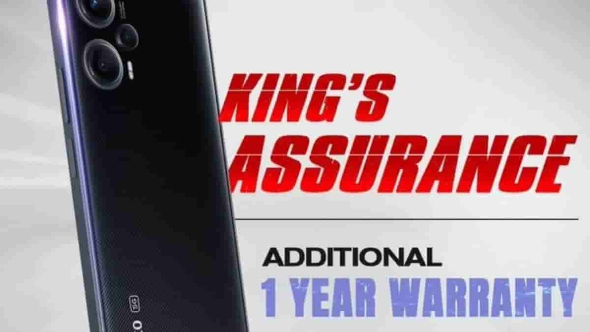 POCO F5 will also get additional 1 year warranty