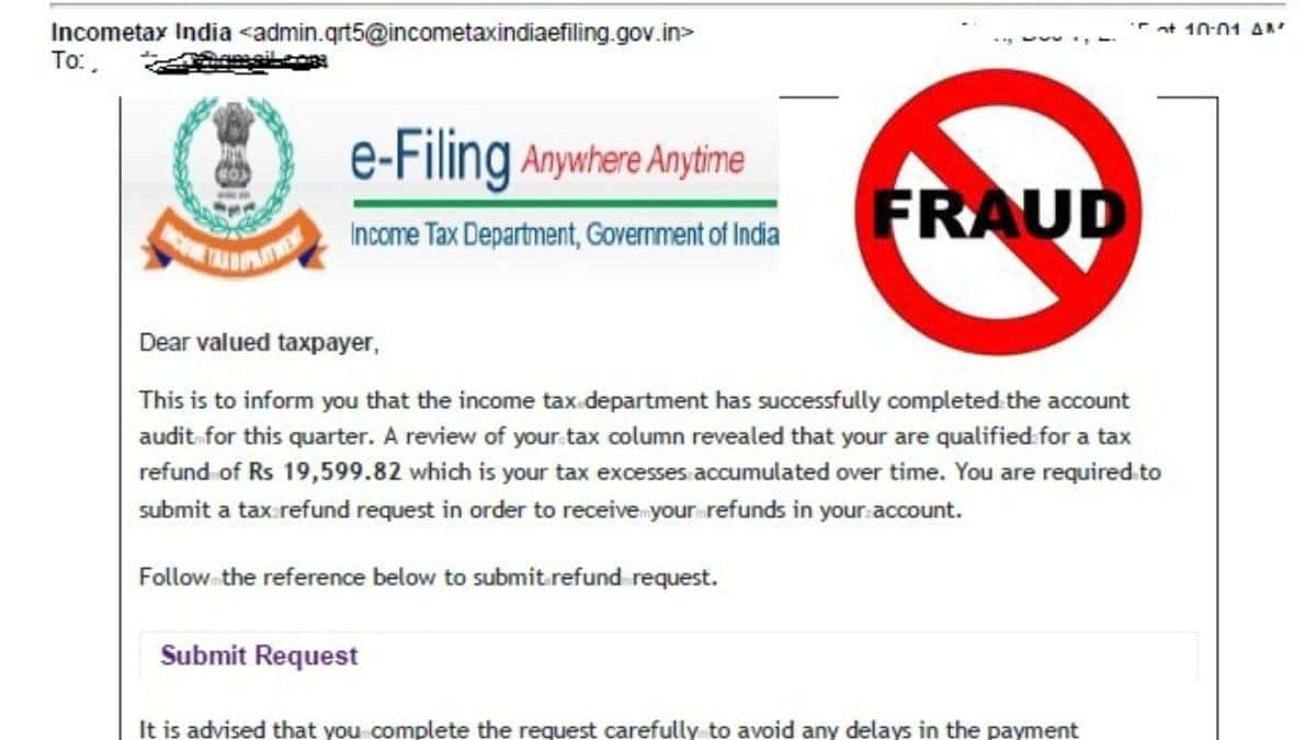 Tax Refund Scam