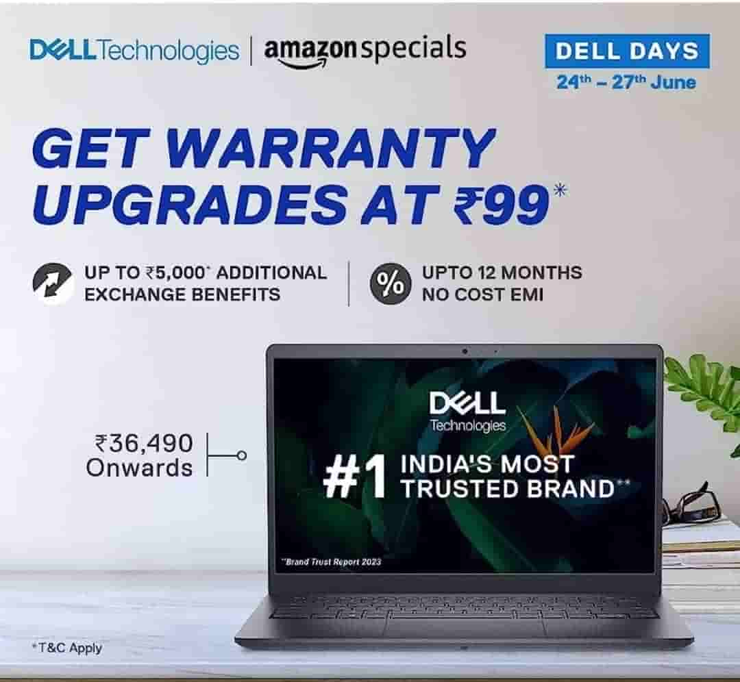 Dell Days 24th to 27th June