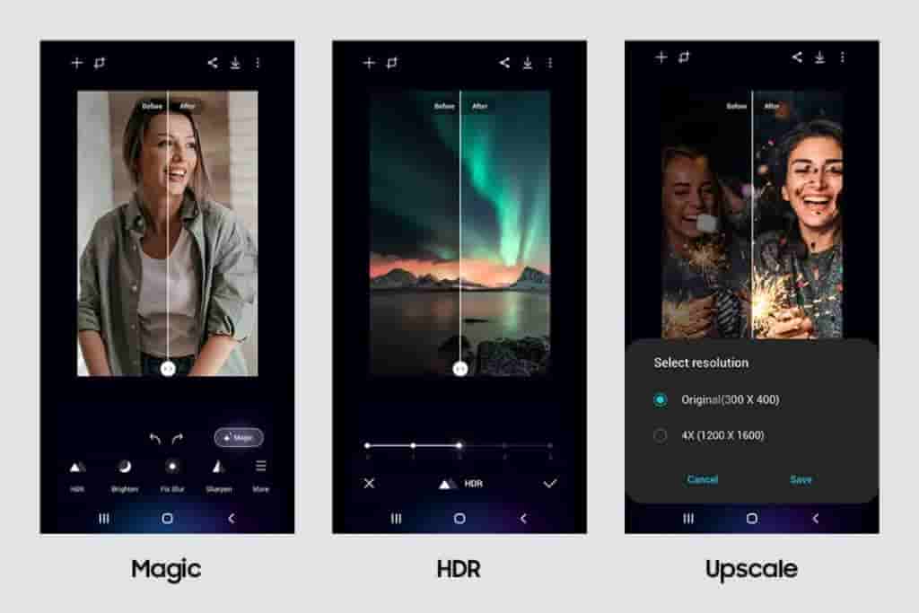 Galaxy Enhance-X App 1