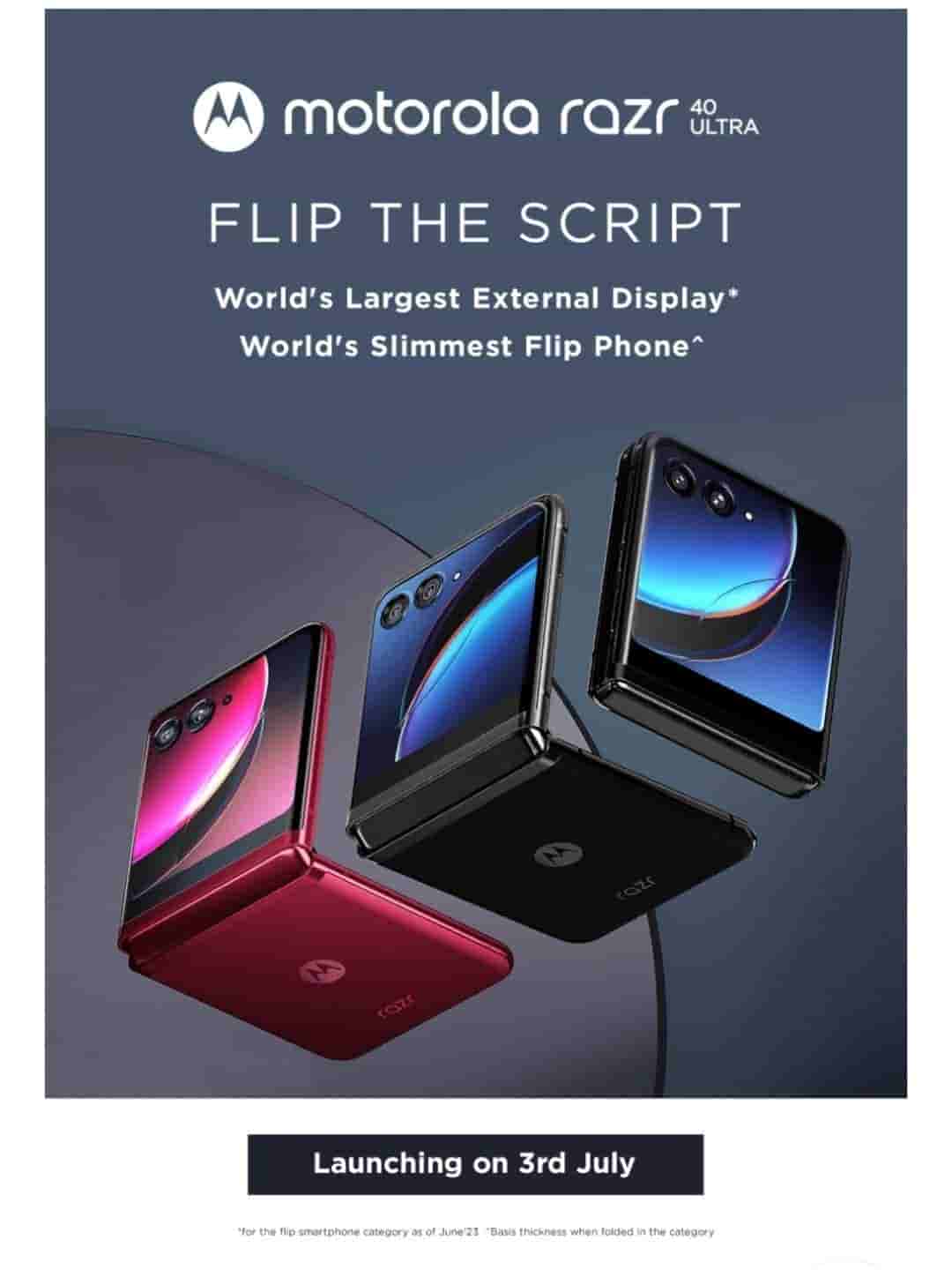 Motorola Razr 40 Ultra Indian Launch