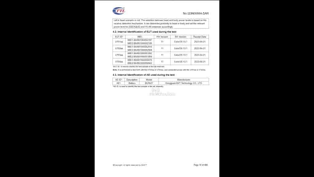 OPPO A78 4G FCC