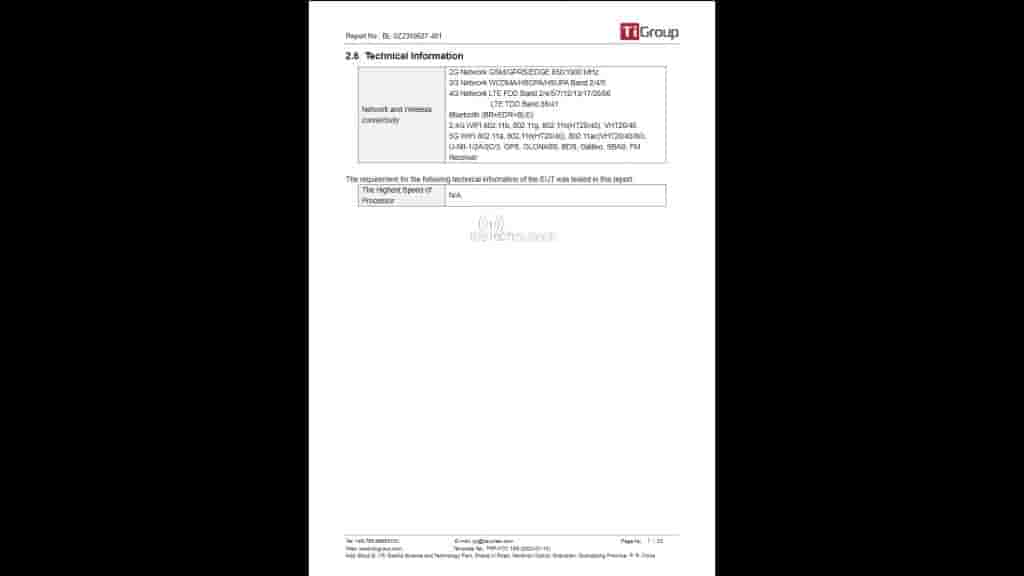 OPPO CPH2577 FCC