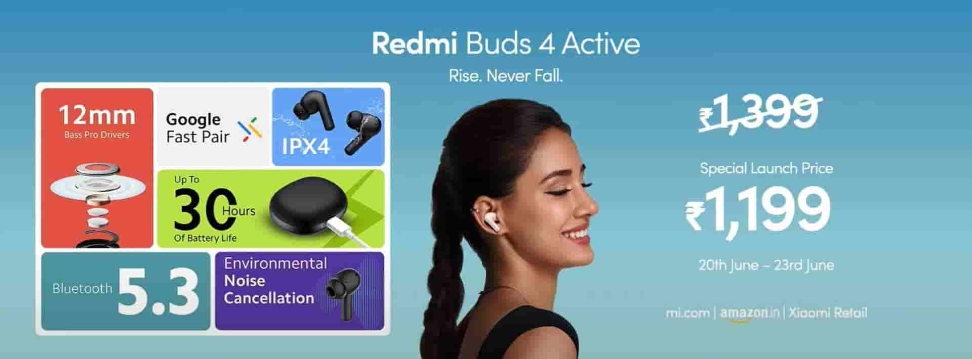 Redmi Buds 4 Active