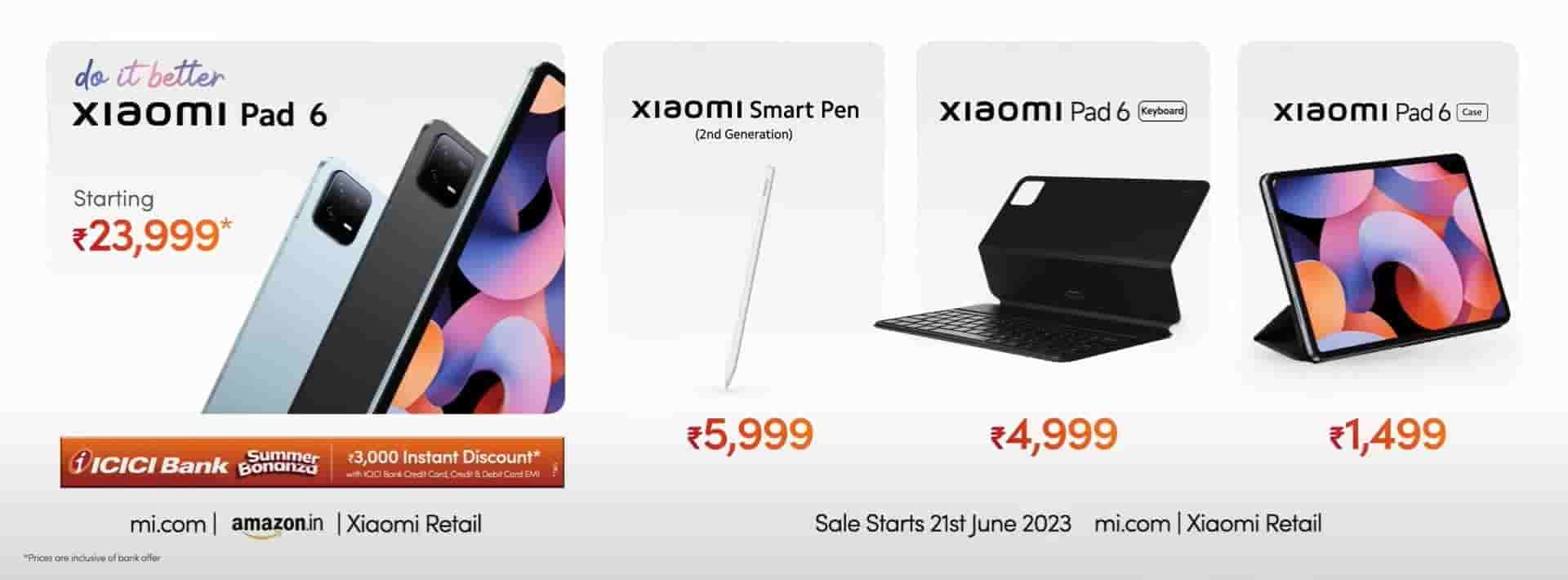 Xiaomi Pad 6 Accessories